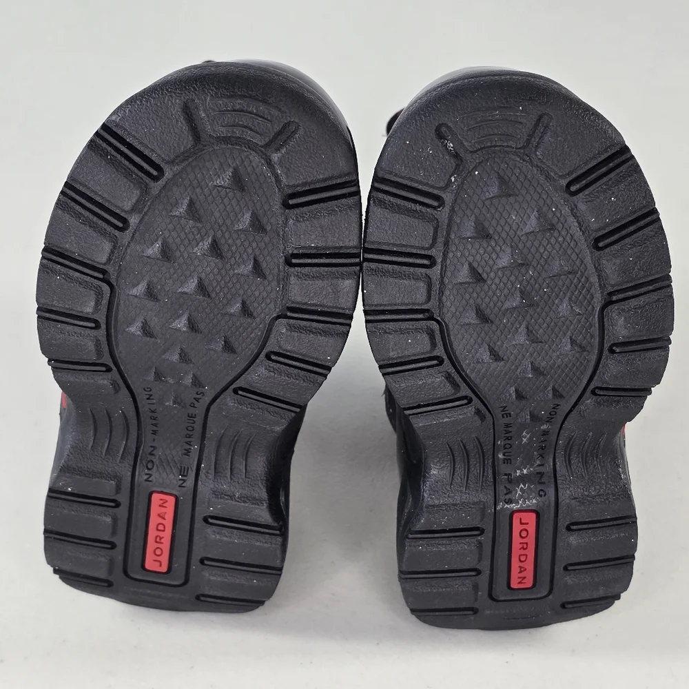Jordan Toddler Boots Black Red Retro Jumpman Size Unisex Size 6